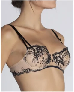 Soutien-gorge Corbeille Couture Verticale Lise Charmel Follement Sexy (Nude Sexy) -Aubade Lingerie Boutique soutien gorge corbeille couture verticale lise charmel follement sexy nude sexy 2