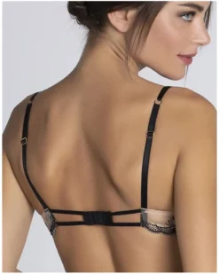 Soutien-gorge Corbeille Couture Verticale Lise Charmel Follement Sexy (Nude Sexy) -Aubade Lingerie Boutique soutien gorge corbeille couture verticale lise charmel follement sexy nude sexy 3