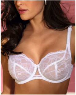 Produits populaires 9 Soutien-gorge Corbeille Fitting Lise Charmel Féérie Couture (Blanc)