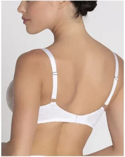Soutien-gorge Corbeille Fitting Lise Charmel Féérie Couture (Blanc) -Aubade Lingerie Boutique soutien gorge corbeille fitting lise charmel feerie couture blanc 4