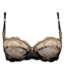 Soutien-gorge Corbeille Lise Charmel Déesse En Glam (Or Glamour) -Aubade Lingerie Boutique soutien gorge corbeille lise charmel deesse en glam or glamour 6