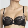 Soutien-gorge Corbeille Lise Charmel Désir De Roses (Rose Ebène)