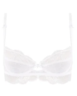 Soutien-gorge Corbeille Lise Charmel Féérie Couture (Blanc) -Aubade Lingerie Boutique soutien gorge corbeille lise charmel feerie couture blanc 5