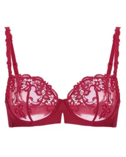 Simone Perele Soutien-gorge Corbeille Simone Pérèle Saga (Lipstick) -Aubade Lingerie Boutique soutien gorge corbeille simone perele saga lipstick 4