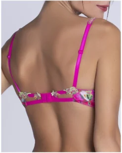 Soutien-gorge Glamour Lise Charmel Envolée De Fleurs (Envolée Fuschia) -Aubade Lingerie Boutique soutien gorge glamour lise charmel envolee de fleurs envolee fuschia 2