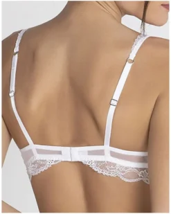 Soutien-gorge Glamour Lise Charmel Féérie Couture (Blanc) -Aubade Lingerie Boutique soutien gorge glamour lise charmel feerie couture blanc 3