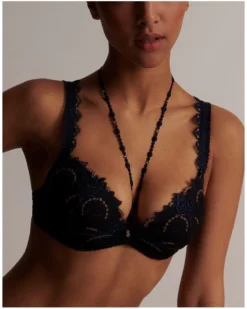 Soutien-gorge Plunge Coque Aubade Amour Précieux (Cosmic Blue)