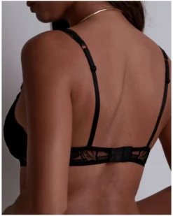Soutien-gorge Plunge Coussinet Aubade Coeur à Corps (Noir) -Aubade Lingerie Boutique soutien gorge plunge coussinet aubade coeur a corps noir 3