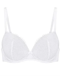 Simone Perele Soutien-gorge Push-up Simone Pérèle Reflet (Blanc) 5 Simone Perele Soutien-gorge Push-up Simone Pérèle Reflet (Blanc) -Aubade Lingerie Boutique soutien gorge push up simone perele reflet blanc 2