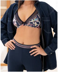 Soutien-gorge Sans Armature Antigel Mille Pétales (Pétales Aquarelle) -Aubade Lingerie Boutique soutien gorge sans armature antigel mille petales petales aquarelle 3