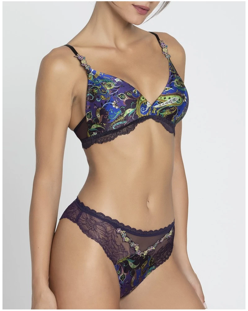 Soutien-gorge Sans Armature Lise Charmel Dentelle Cashmer (Emaux Cashmer) 4 Soutien-gorge Sans Armature Lise Charmel Dentelle Cashmer (Emaux Cashmer) – Image 4