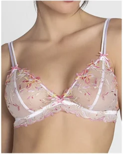 Soutien-gorge Sans Armature Lise Charmel Été Frivole (Blanc Frivole) -Aubade Lingerie Boutique soutien gorge sans armature lise charmel ete frivole blanc frivole 2