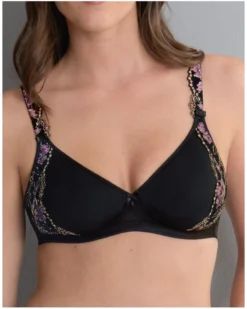 Soutien-gorge Sans Armature Rosa Faia Colette (Noir)