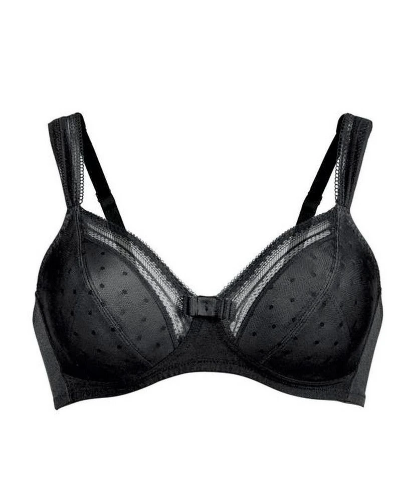 Soutien-gorge Sans Armature Rosa Faia Emily (Noir) 2 Soutien-gorge Sans Armature Rosa Faia Emily (Noir) – Image 2