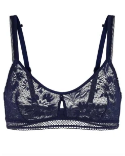 Simone Perele Soutien-gorge Sans Armature Simone Pérèle Vertige (Bleu Nuit) -Aubade Lingerie Boutique soutien gorge sans armature simone perele vertige bleu nuit 2