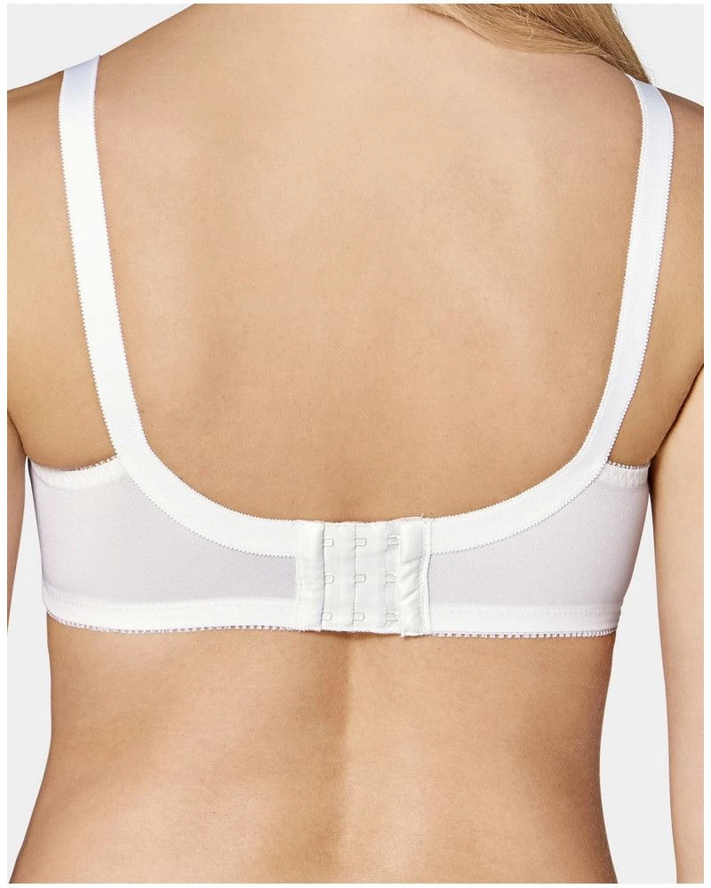 Soutien-gorge Sans Armature Triumph Claudette 104 (Blanc) 3 Soutien-gorge Sans Armature Triumph Claudette 104 (Blanc) – Image 3