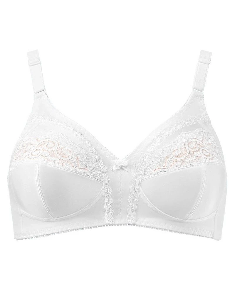 Soutien-gorge Sans Armature Triumph Claudette 104 (Blanc) 4 Soutien-gorge Sans Armature Triumph Claudette 104 (Blanc) – Image 4