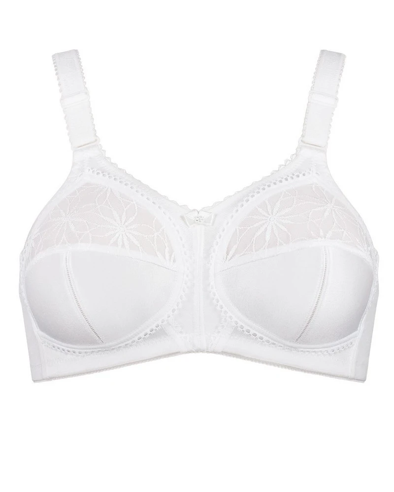 Soutien-gorge Sans Armature Triumph Doreen Luxury (Blanc) 3 Soutien-gorge Sans Armature Triumph Doreen Luxury (Blanc) – Image 3