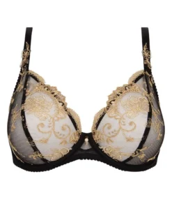 Soutien-gorge Triangle Armatures Glamour Lise Charmel Déesse En Glam (Or Glamour) -Aubade Lingerie Boutique soutien gorge triangle armatures glamour lise charmel deesse en glam or glamour 2