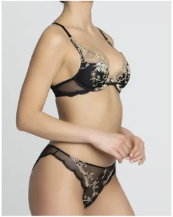 Soutien-gorge Triangle Armatures Lise Charmel Déesse En Glam (Or Glamour) -Aubade Lingerie Boutique soutien gorge triangle armatures lise charmel deesse en glam or glamour 2