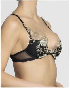 Soutien-gorge Triangle Armatures Lise Charmel Déesse En Glam (Or Glamour) -Aubade Lingerie Boutique soutien gorge triangle armatures lise charmel deesse en glam or glamour 4