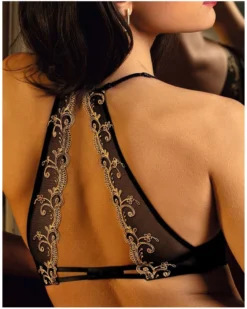 Soutien-gorge Triangle Armatures Lise Charmel Déesse En Glam (Or Glamour) -Aubade Lingerie Boutique soutien gorge triangle armatures lise charmel deesse en glam or glamour 6