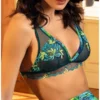 Soutien-gorge Triangle Lise Charmel Grâce Aquatique (Floral Aqua)