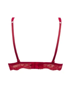Soutien-gorge Triangle Lise Charmel Splendeur Soie (Splendeur Rouge) -Aubade Lingerie Boutique soutien gorge triangle lise charmel splendeur soie splendeur rouge 5