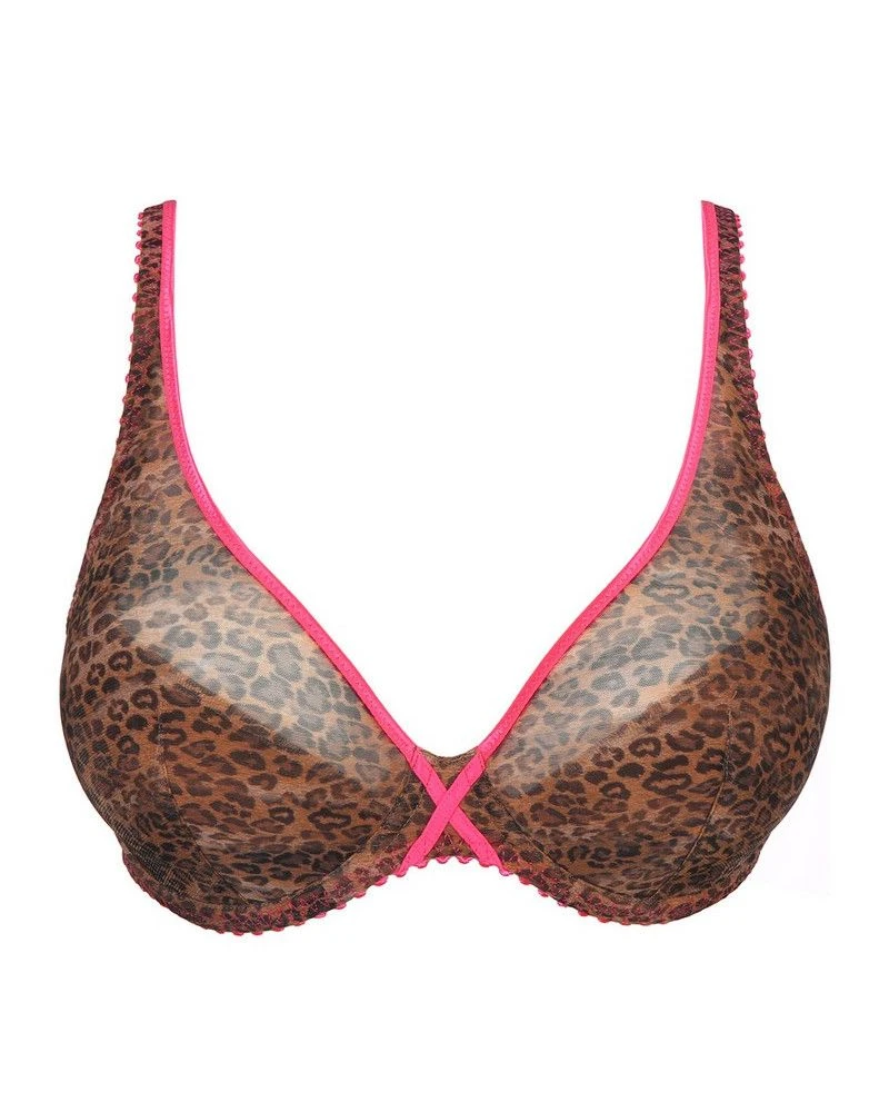 Soutien-gorge Triangle Prima Donna Twist Café Plume (Cheetah) 5 Soutien-gorge Triangle Prima Donna Twist Café Plume (Cheetah) – Image 5