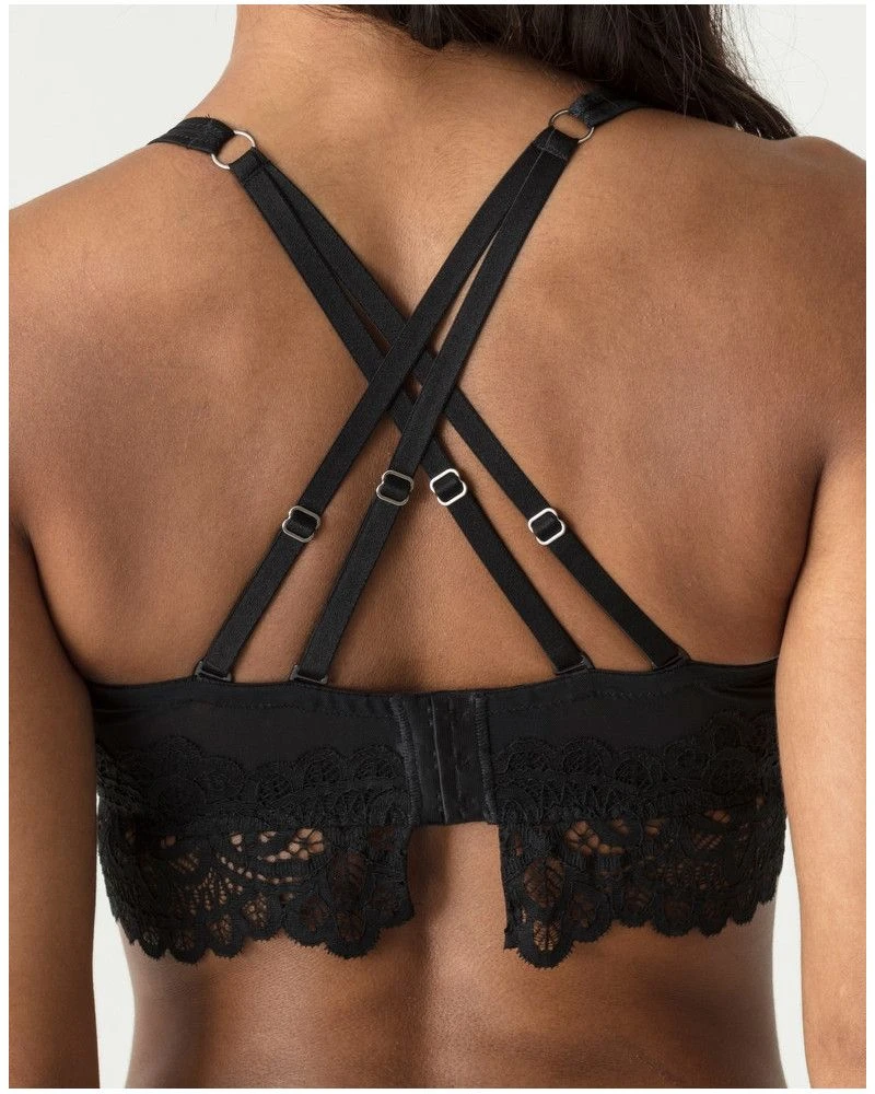Soutien-gorge Triangle Prima Donna Twist First Night (Noir) 4 Soutien-gorge Triangle Prima Donna Twist First Night (Noir) – Image 4