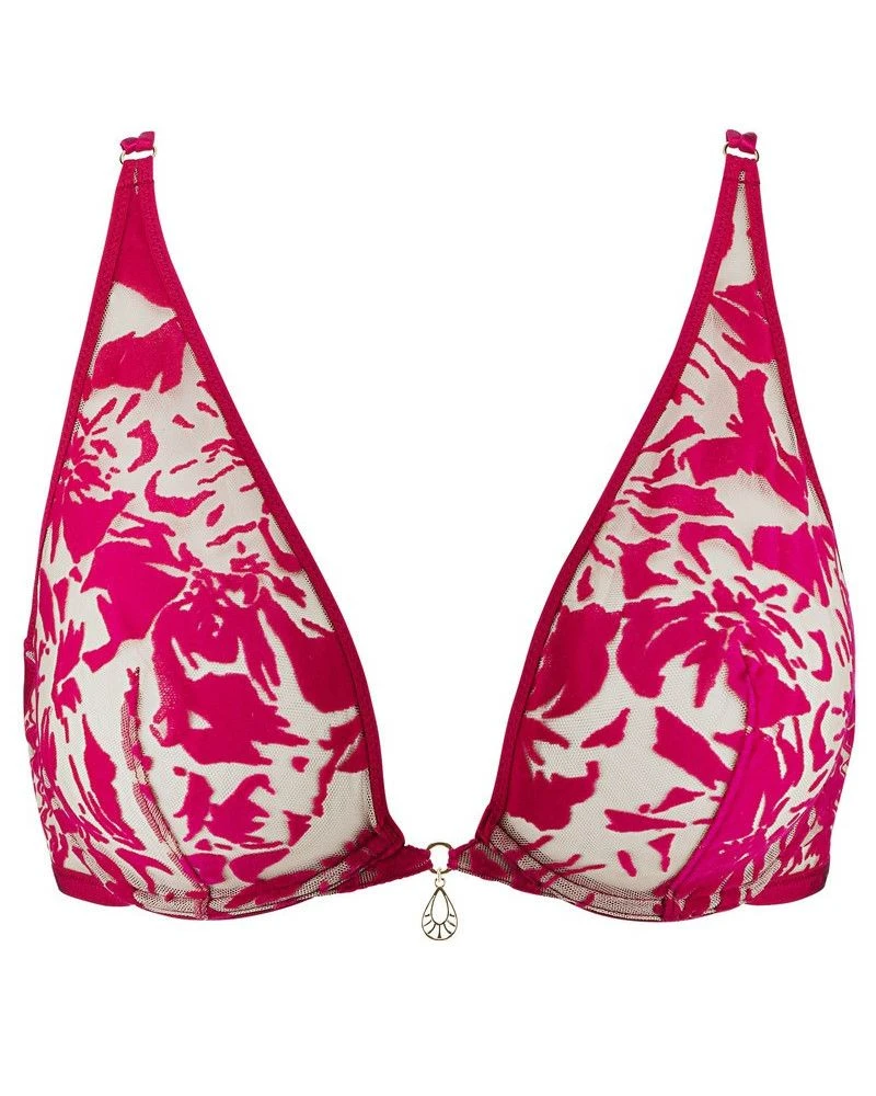 Soutien-gorge Triangle Ultra Plunge Aubade Wild Vibration (Hot Pink) 2 Soutien-gorge Triangle Ultra Plunge Aubade Wild Vibration (Hot Pink) – Image 2