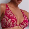 Soutien-gorge Triangle Ultra Plunge Aubade Wild Vibration (Hot Pink)