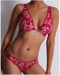 Soutien-gorge Triangle Ultra Plunge Aubade Wild Vibration (Hot Pink) 9 Soutien-gorge Triangle Ultra Plunge Aubade Wild Vibration (Hot Pink) -Aubade Lingerie Boutique soutien gorge triangle ultra plunge aubade wild vibration hot pink 4