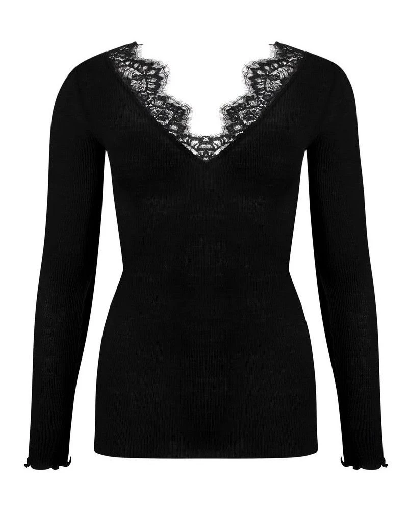 Tee-shirt Manches Longues Bien-être Lise Charmel Plaisir Caresse (Noir) 4 Tee-shirt Manches Longues Bien-être Lise Charmel Plaisir Caresse (Noir) – Image 4