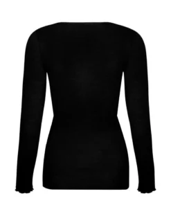 Tee-shirt Manches Longues Bien-être Lise Charmel Plaisir Caresse (Noir) 9 Tee-shirt Manches Longues Bien-être Lise Charmel Plaisir Caresse (Noir) -Aubade Lingerie Boutique tee shirt manches longues bien etre lise charmel plaisir caresse noir 4